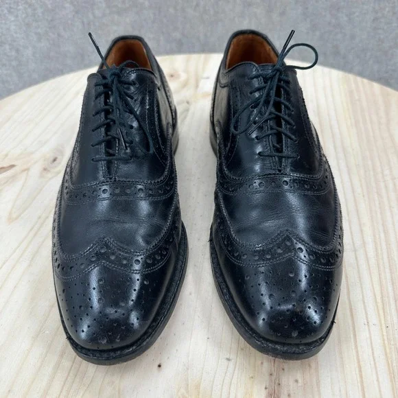 Allen Edmonds Fairhaven Leather Wingtip Brogue Oxford Dress Shoes Mens 8.5 D - Picture 4 of 15